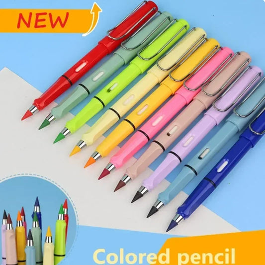 Color Eternal Pencil Can Be Wiped Magic Replace Head Eco Friendly Student Painting Kids Gift Draw School Supply Gifts