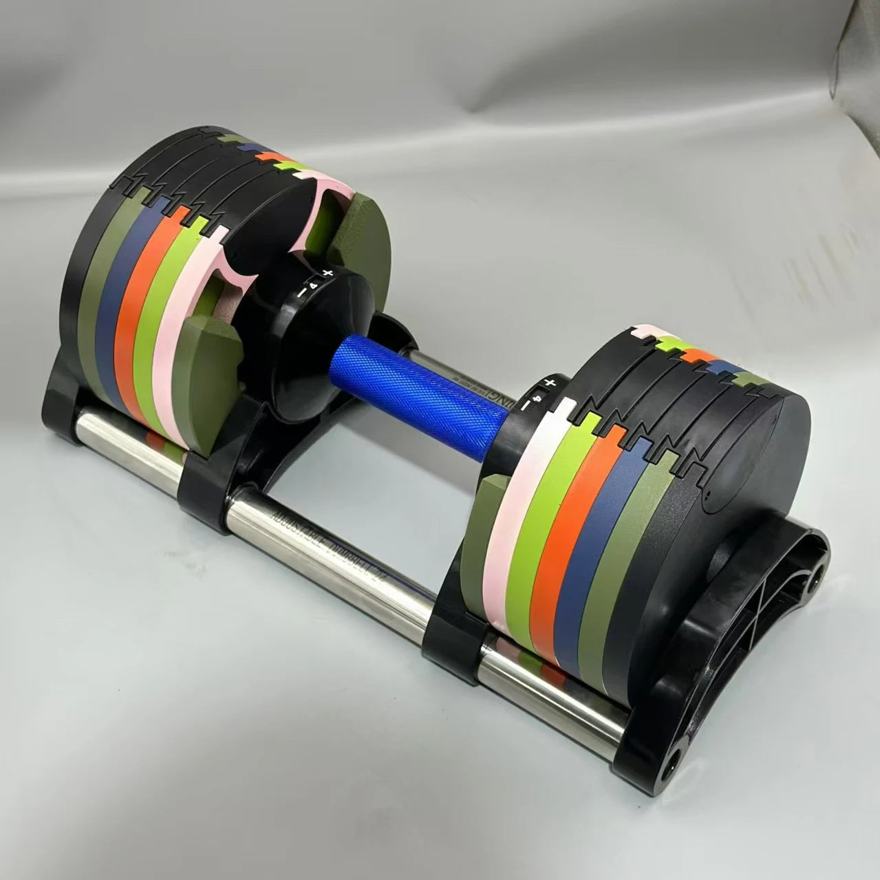 Ensemble d'haltères ronds ajustables, deuxième génération, augmentation de 2 kg, 24 kg, 36 kg, Fitness, Nouvelle mise à niveau