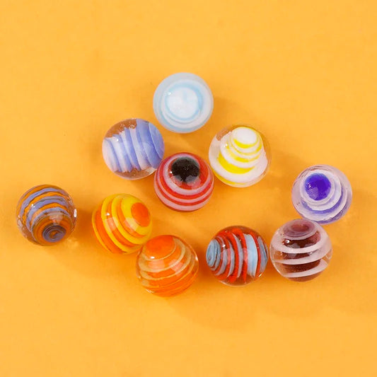 16MM Marbles Crystal Ball Glass 10PCS Ball Stained Glass Photography Accessories Vase Fish Tank Room Decor Christmas Balls