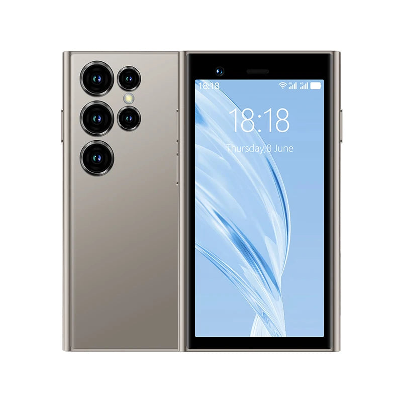 SOYES S24 Pro Max 4G Mini-Telefon - Android 3 Zoll Gesichtsentsperrung Dual SIM Dual Standby | 2+16GB Speicher 2400mAh Lange Akkulaufzeit