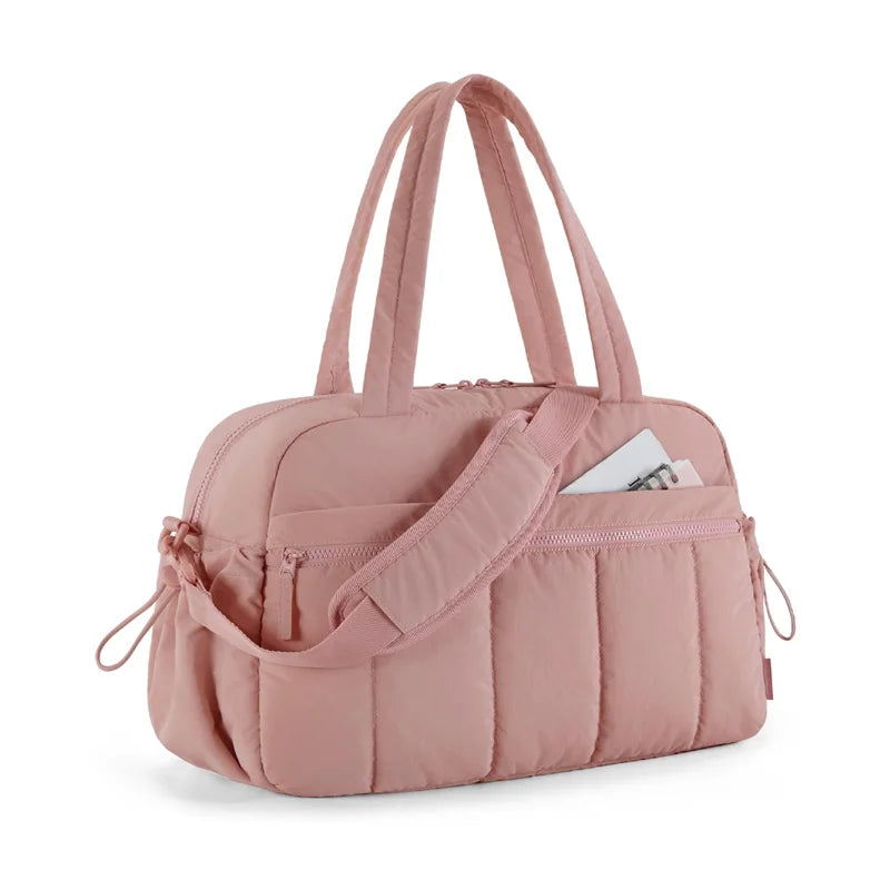 BAGSMART Damen Reisetasche mit Nassfach, leicht, wasserabweisend, Handgepäck, Weekender, Sporttasche