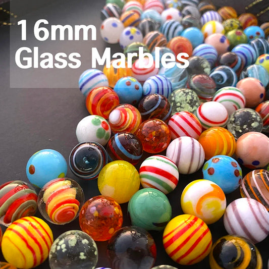 G1 16MM Marbles Crystal Ball Glass Ball Stained Glass Photography Accessories Vase Fish Tank Room Decor Christmas Balls