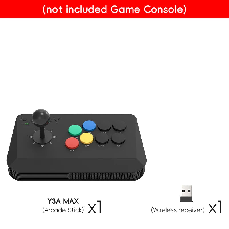 Data Frog Arcade Fighter Stick für Windows, iOS, Android TV Box, Street Fighter Arcade Joystick Unterstützung M8 Retro Game Stick