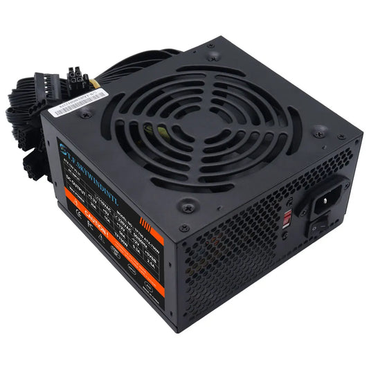 700W PC PSU Power Supply unit Black Gaming Quiet 120mm Fan 24pin 12V ATX Desktop computer Power Supply for BTC
