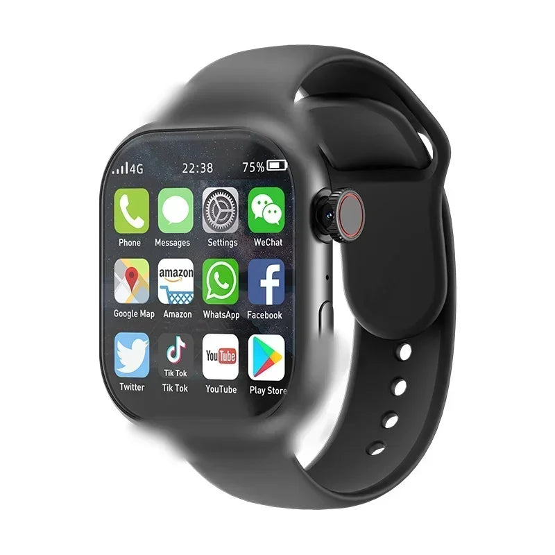 Neue VP19 Android Smartwatch Globale Version Wifi GPS 4G 5G Vollnetz SIM-Karte Drehbare Kamera Videoanruf Google Play Erwachsene