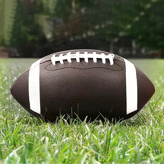 American Soccer Rugby Association Football Footy Ball Standard Size 8.5inch Sports Football For Men Women Children