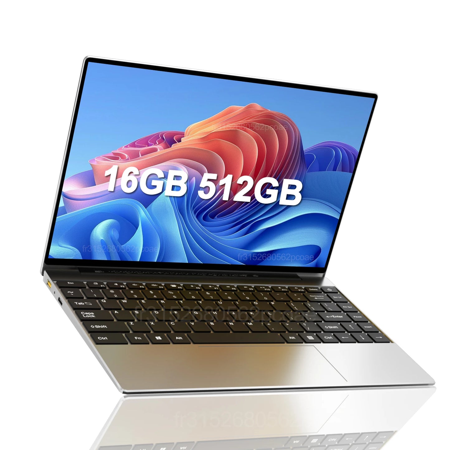 LENO Laptop 14.1" Windows 11 16GB RAM 2TB SSD Intel N3700 Ultra Slim Notebook Gamer 1080P Display Office Study Computer PC