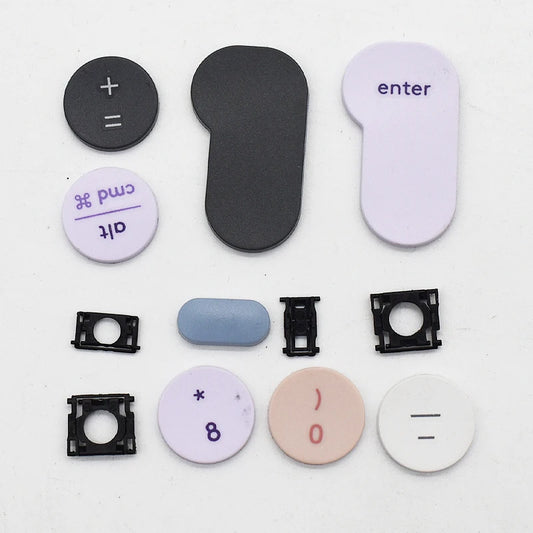 Replacement Brand New Keycap Key Cap Scissor Clip Hinge Button For Logitech K380 Grey