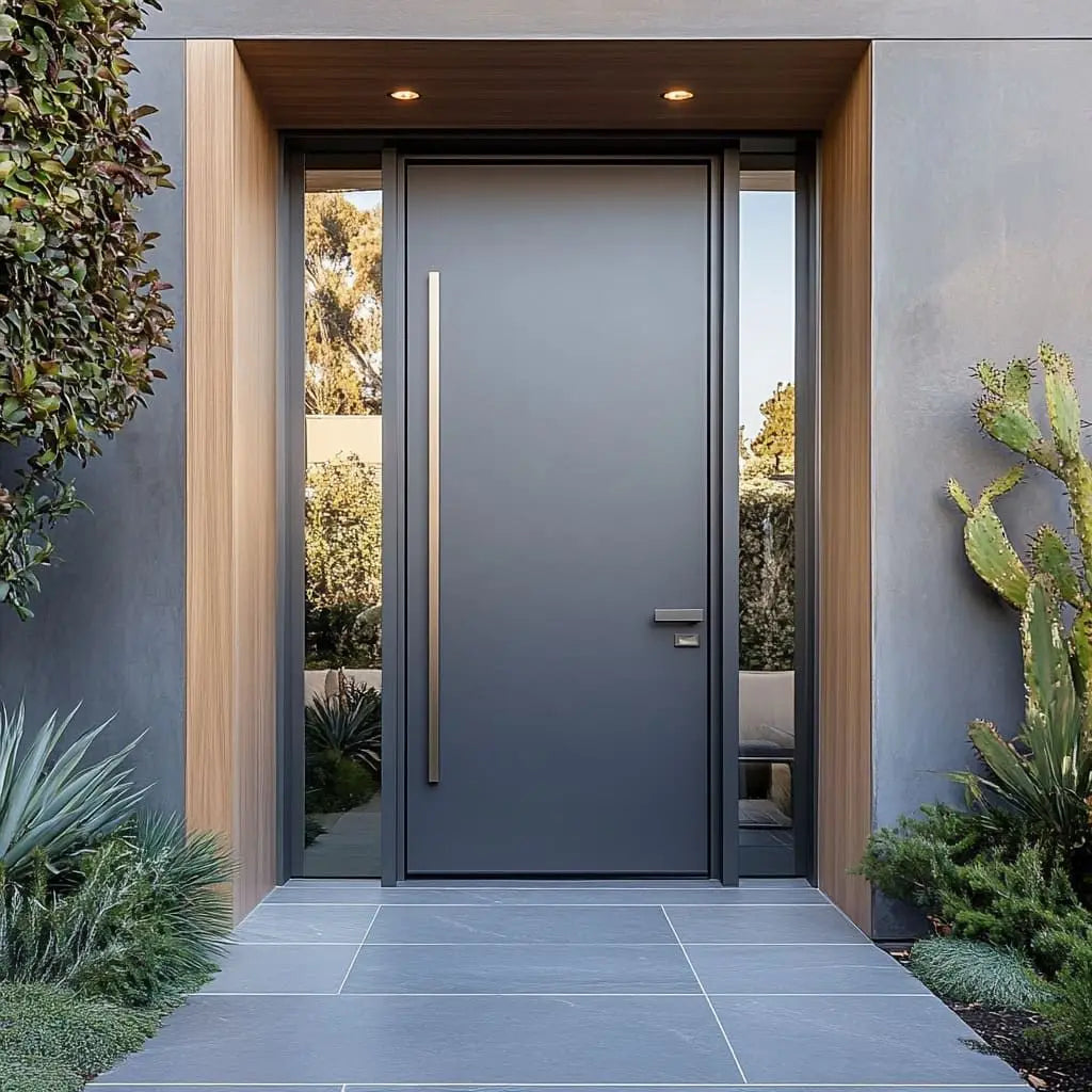 Doors for House Wholesale Metal Anti Theft Security Doors Entrance Main Gate Thermal Break Aluminum Alloy Exterior Front Door