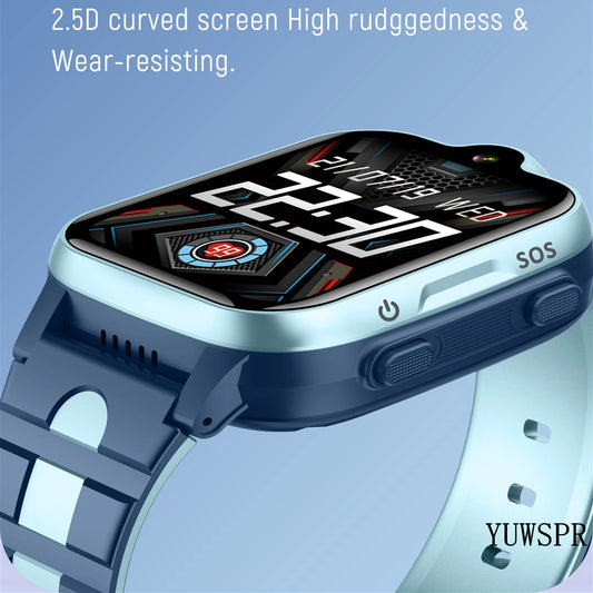 4G GPS Kinder-Smartwatch 700mAh Fernverfolgung Abhören Baby SOS Videoanruf Mode SIM Telefonuhr für Kinder K15