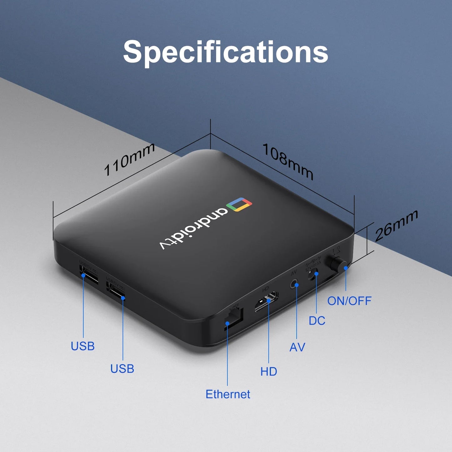 2026 H96 MAX Amlogic S905L3 Android TV 14.0 TV Box 4K Video-Dekodierung 2.4G/5G WiFi BT4.0 Google Sprachassistent Set-Top-Box IPTV