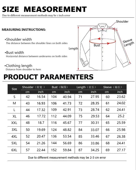 Men's Color-Blocked Striped Long-Sleeve Shirt, Retro Style Business Casual Shirt, Slim Fit Men's Trendy Top, Sizes S-6XL