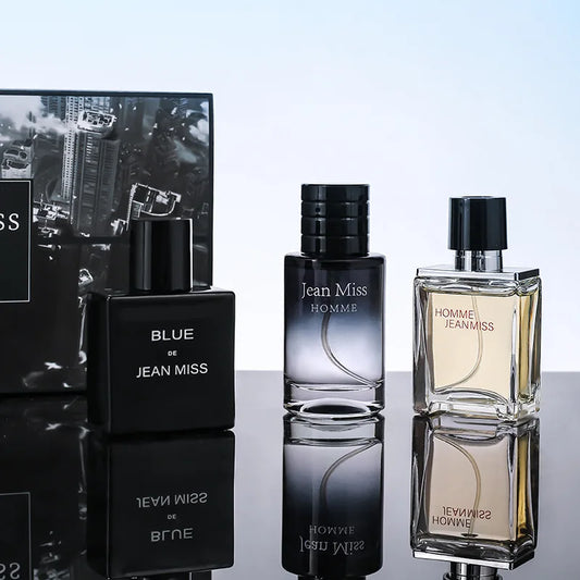 Wild Herren Parfüm Geschenkset 3*30ml Lang Anhaltendes Cologne für Männer Maskuliner Duft Eau De Toilette Kit Herren Tägliches Körperspray Box