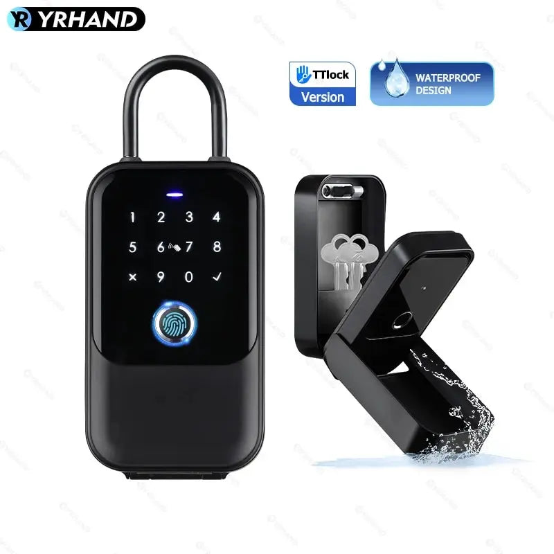 TTlock Smartkey Lock Box Home Key Wireless Smartlock Box Elektronische Schlüsselbox App Digital Code Bluetooth Key Safe Vorhängeschloss für Gastgeber