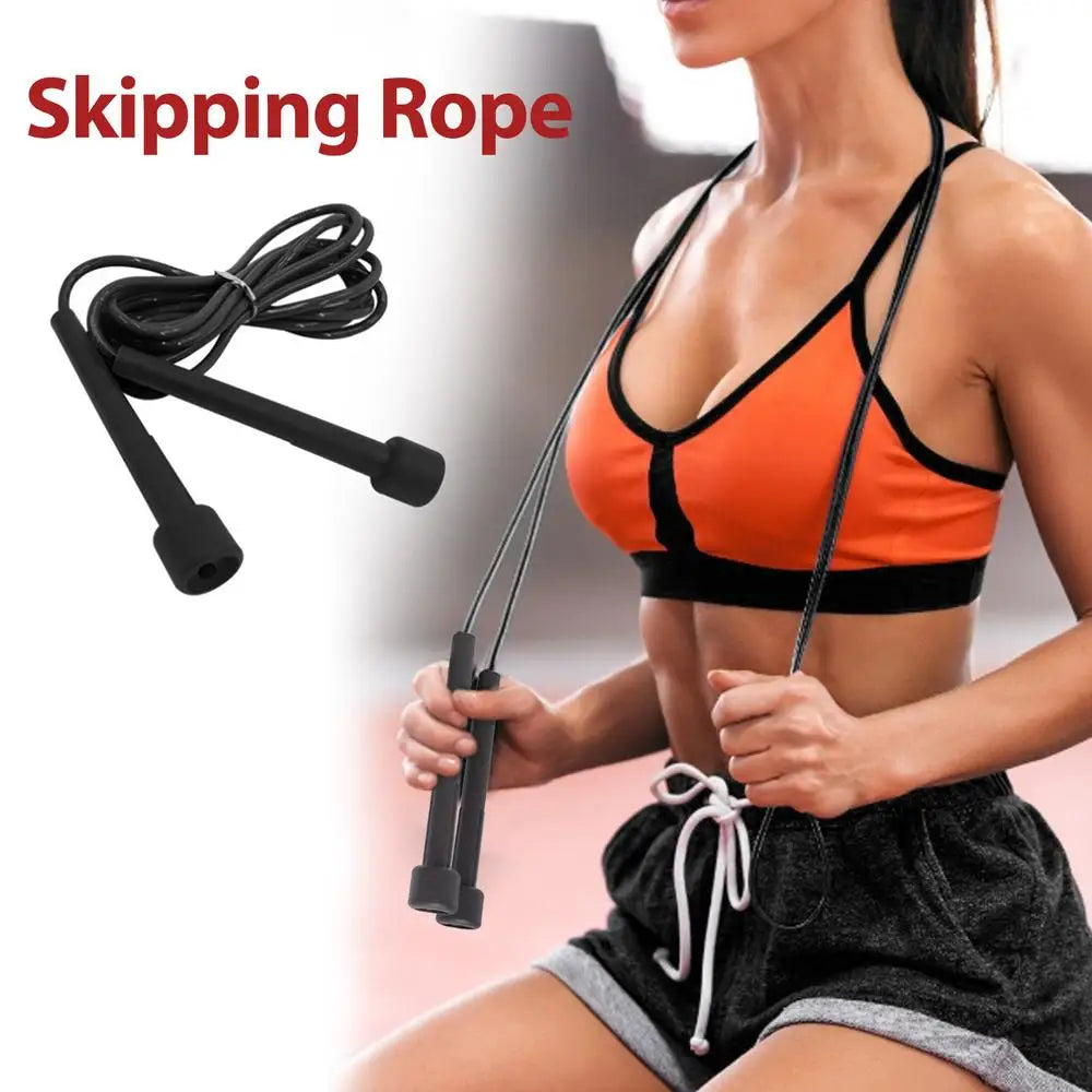 1 Stk. 2,8 m Springseil, professionell, für Kinder und Erwachsene, PVC-Springseil, verstellbares Fitnessgerät, Muskeltraining, Boxtraining