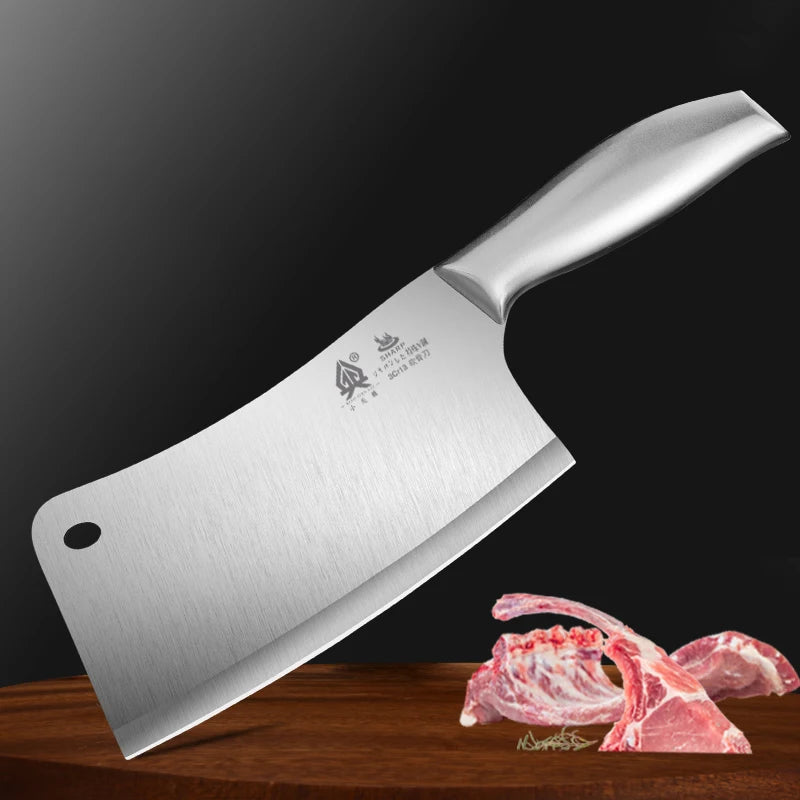 Premium Kitchen knife High Grade Thickened Bone Cleaver Knife High Carbon Stainless Steel Butcher Axe New Type Kitchen Knife