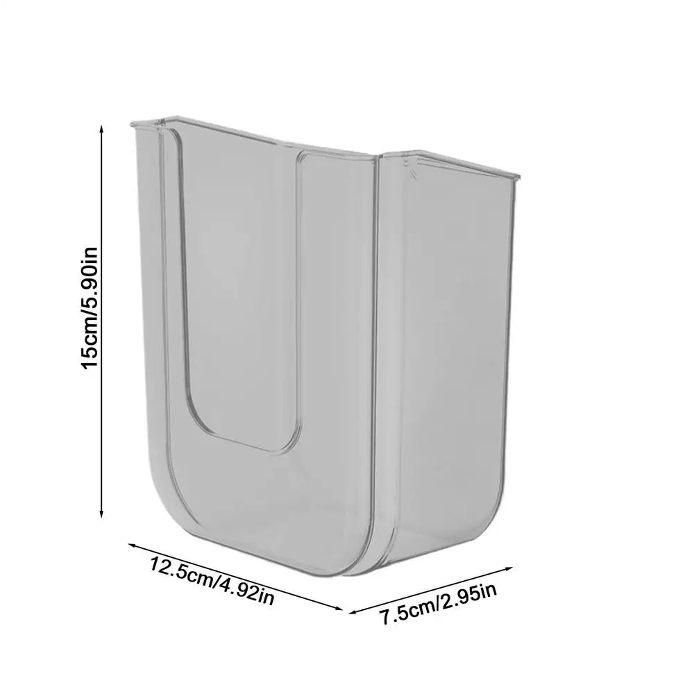 Stanzfreie Toilettenpapierhalter-Box, Feuchttücherbox, Wandhalterung für Feuchttücher, Taschentuch-Organizer, selbstklebender Papierhandtuchspender