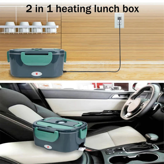 1,5 L 40W Electric Lunch Box Portable Food Heater for Car and Home Heating for Lunch