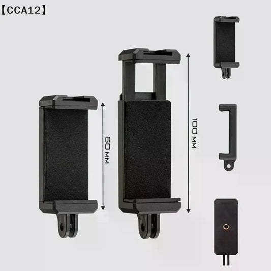 Support de téléphone pour casque, vidéo à la première personne, serre-tête pour téléphone, smartphone, caméra d'action