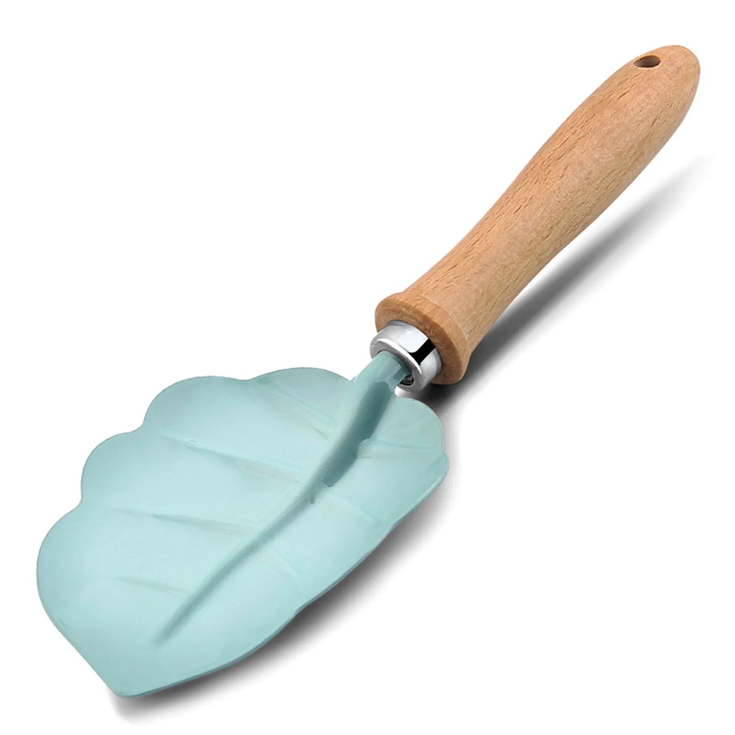 Kleines Gärtner-Werkzeugset Bunt Sichere Werkzeuge mit Holzgriff Schaufel Rechen Gabel Set Gartengeschenke für Kinder Mädchen