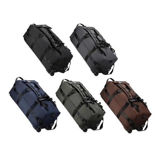 Reisetasche mit Rollen, faltbarer Koffer für Reisen, Strand, Camping, Aufbewahrungstasche