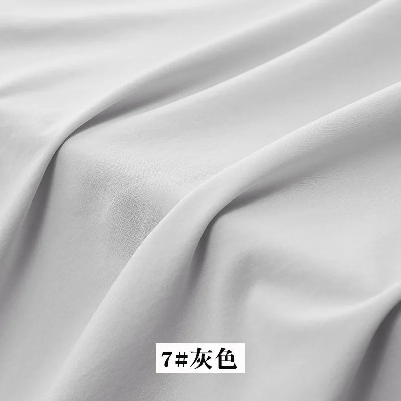 Tissu de doublure élastique doux et respirant de 150x50cm/500cm pour doublure de robe, doublure de vêtement de protection solaire pour chemise de base, tissu DIY fait à la main