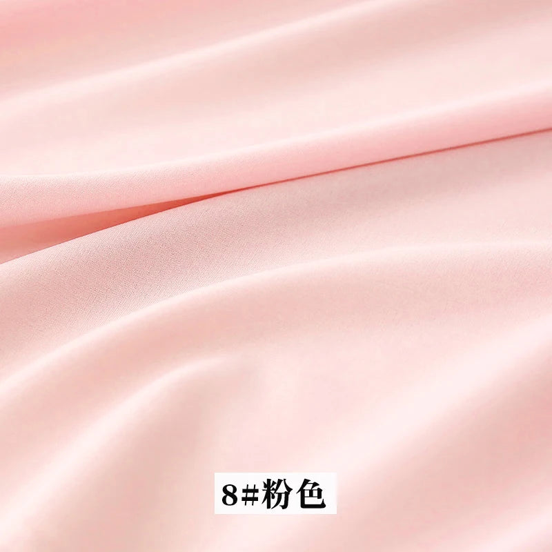 Tissu de doublure élastique doux et respirant de 150x50cm/500cm pour doublure de robe, doublure de vêtement de protection solaire pour chemise de base, tissu DIY fait à la main