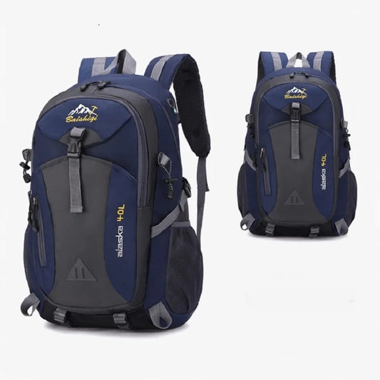 2026 Unisex Sport-Reiserucksack großer Nylon-Leichtgewicht-Outdoor-Wanderrucksack für Herren und Damen Schulranzen