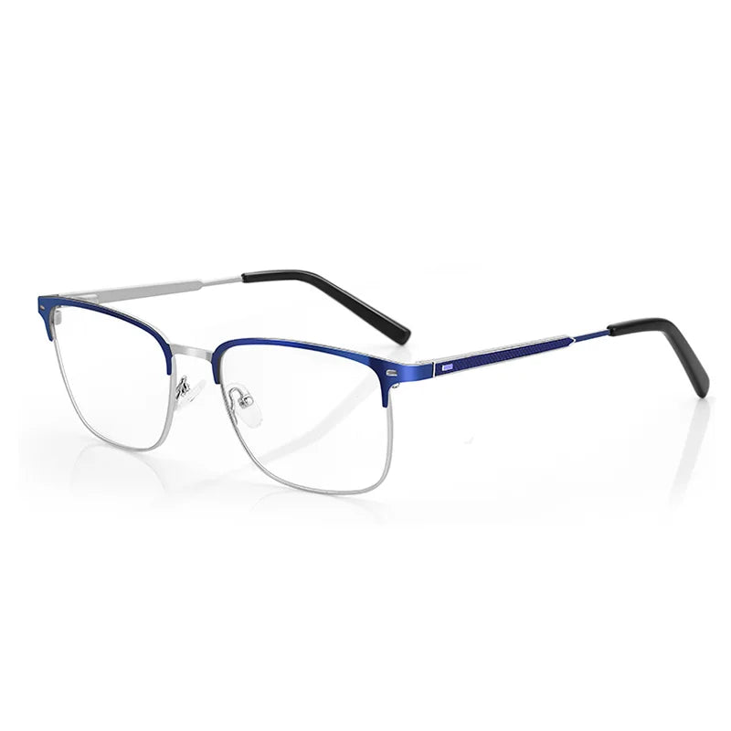ZENOTTIC Quadratische Korrektionsbrille Herren Fashion Myopia Gleitsichtbrille Damen Anti-Blaulicht/Photochrome Optische Brille