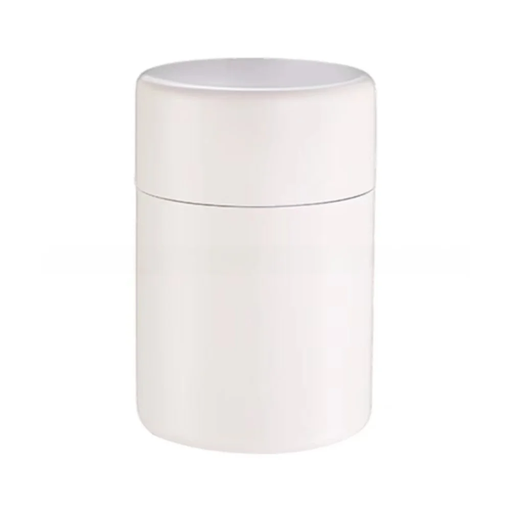 Hiqh Quality Stainless Steel Tea Tin 400ml/550ml Moisture-proof Tea Jar Large Capacity Sealed Tea Can for Home&Travel