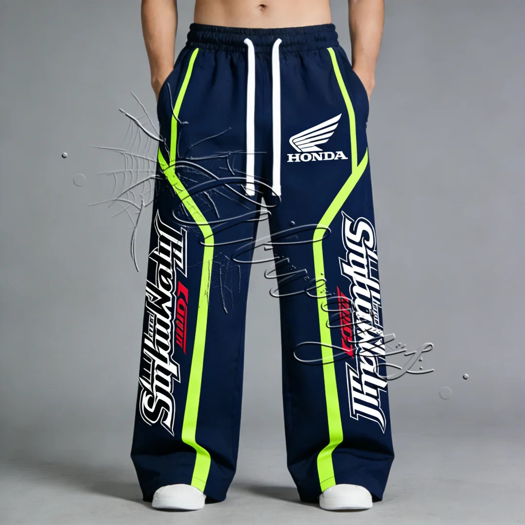2026 Meistverkaufte Neue Honda Racing Outdoor Sport Radhose für Herren MOTO Offroad-Enthusiasten Modische Fitnesshose