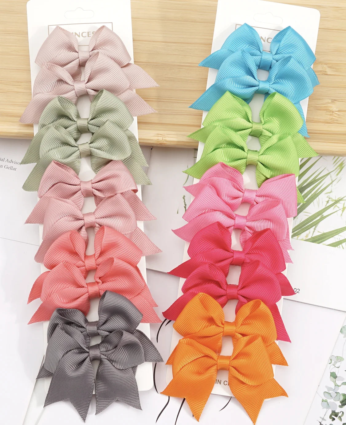10/20 Stücke/Set Süße feste Schleifen Haarnadeln für Baby Mädchen Kinder Modische Haarspange Kopfbedeckung Kinder Haarschmuck