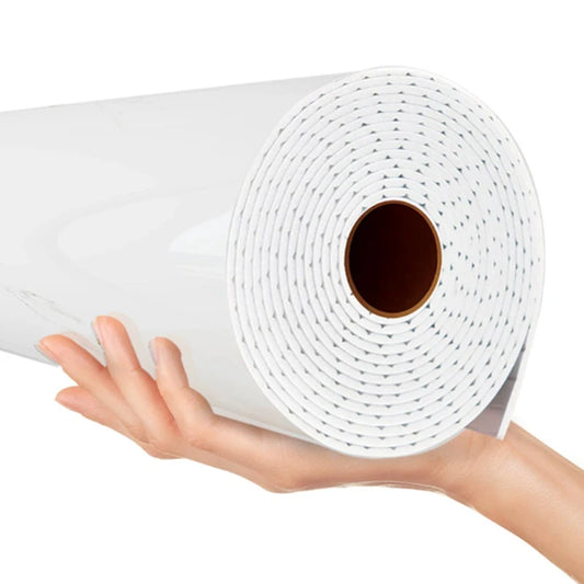 1 roll of 40cm self-adhesive marble imitation ceramic tile PVC wallpaper bathroom waterproof wall sticker bedroom wallpaper