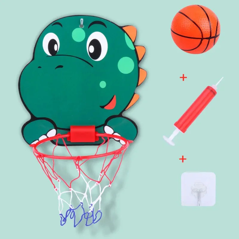 Kinder Basketballkorb-Set Cartoon Kreative Tiere Basketballständer Outdoor Indoor Spiel Sport Spielzeug Für Kinder