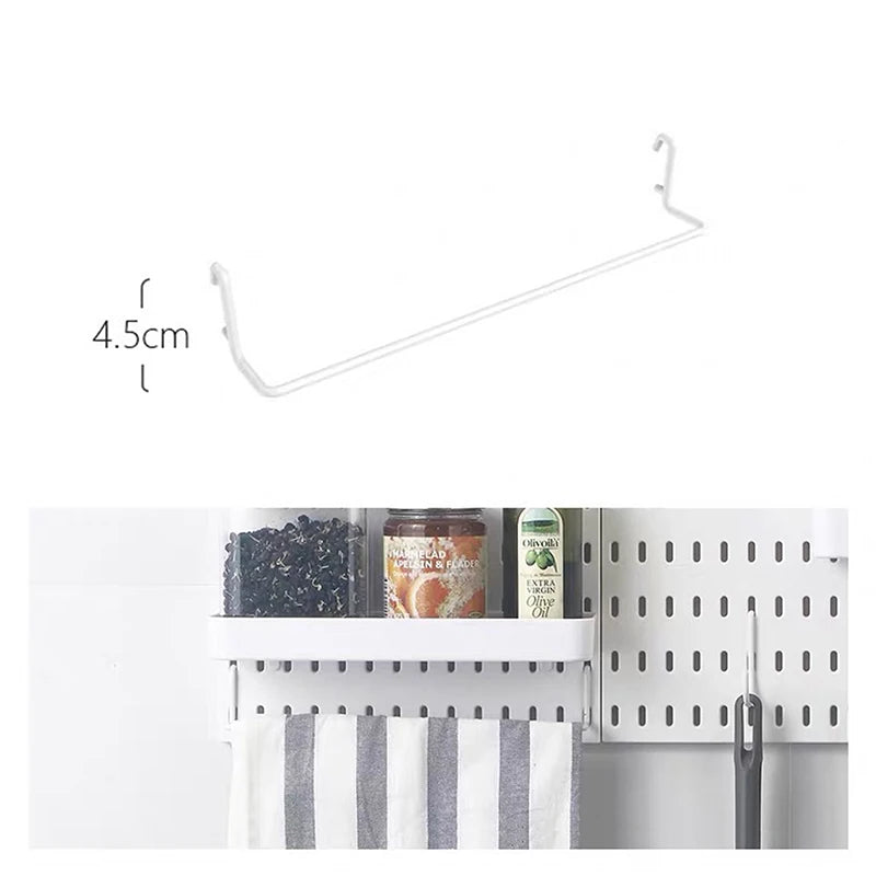 Wall Shelf Pegboard Display DIY Pegboard Kit Hole Board For Wall Panels Home Decor Hanging Shelf Decoration