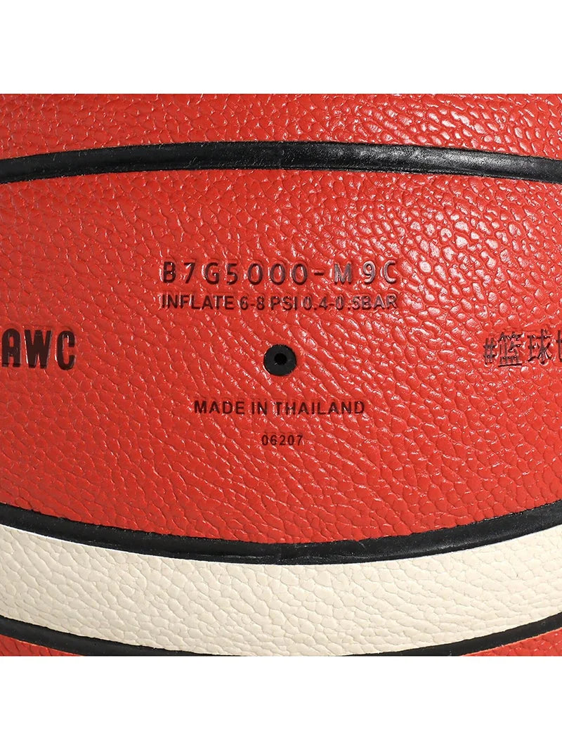 Molten BG5000 Basketball Größe 7 Offizieller Zertifizierter Wettkampf-Basketball Standardball Herren Damen Trainingsball Team