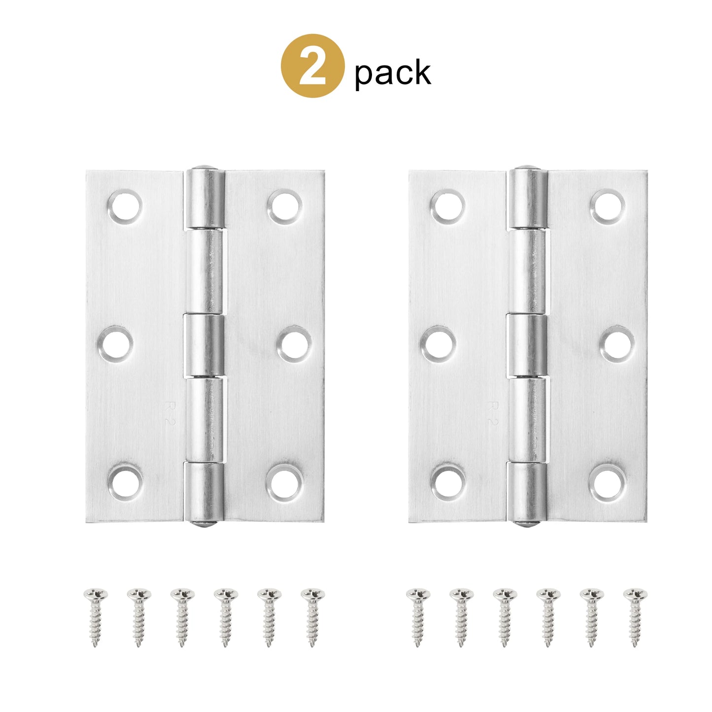 2 Stück Edelstahlscharnier 270 Grad klappbar Schwarz Kleine Scharniere Schrankscharniere für Küchenschrank Holzbox Möbel