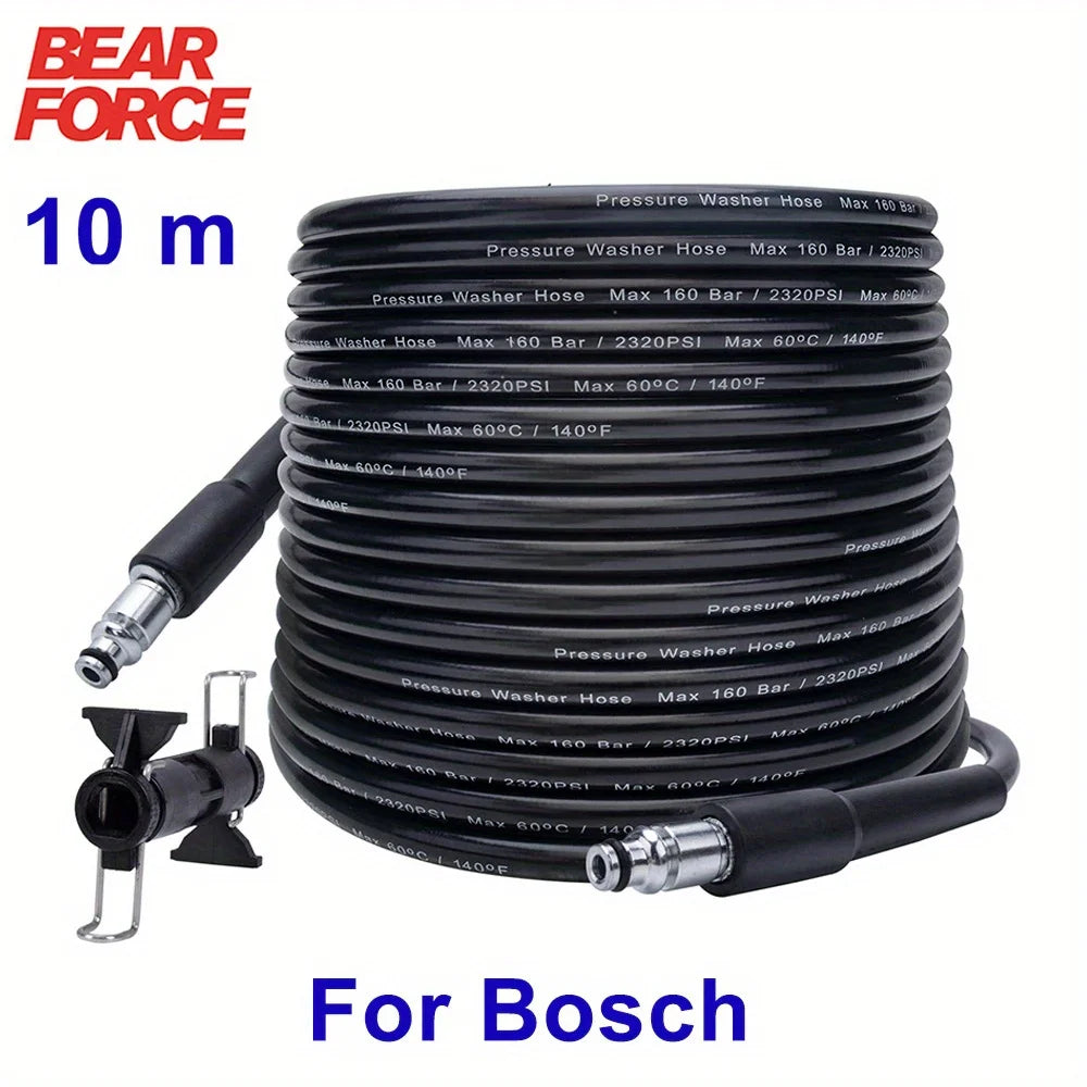 50FT/15M for Bosch High Pressure Cleaner High Pressure with Connect Extension Hose Power Washer Water Durable Plastic for Car