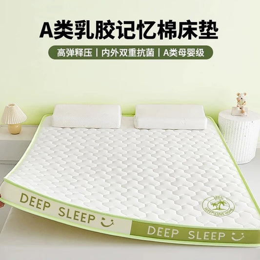 New latex Memory Foam mattress 6/10 cm Tatami Mat High quality sponge Mattress Twin King Queen Size thicken warm bed product