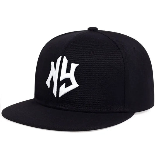 Unisex NG Letter Embroidery Hip-hop Hats Outdoor Adjustable Casual Baseball Caps Sunscreen Hat