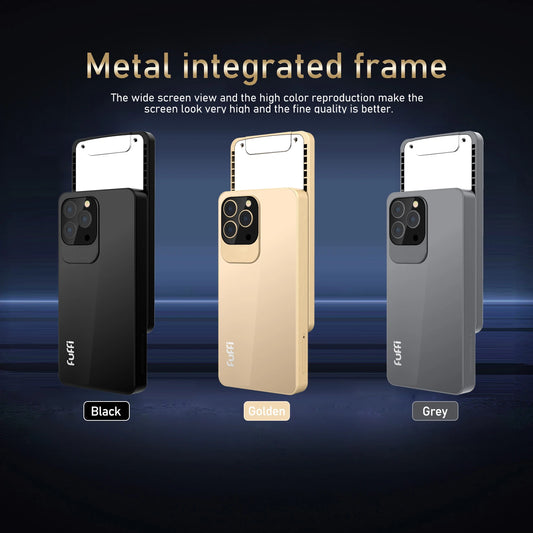 FUFFI S24 Pro Sliding Mini Phone 4.0 inch HD colorful screen phone fun feature phone 4G network Dual SIM student Mobile phone