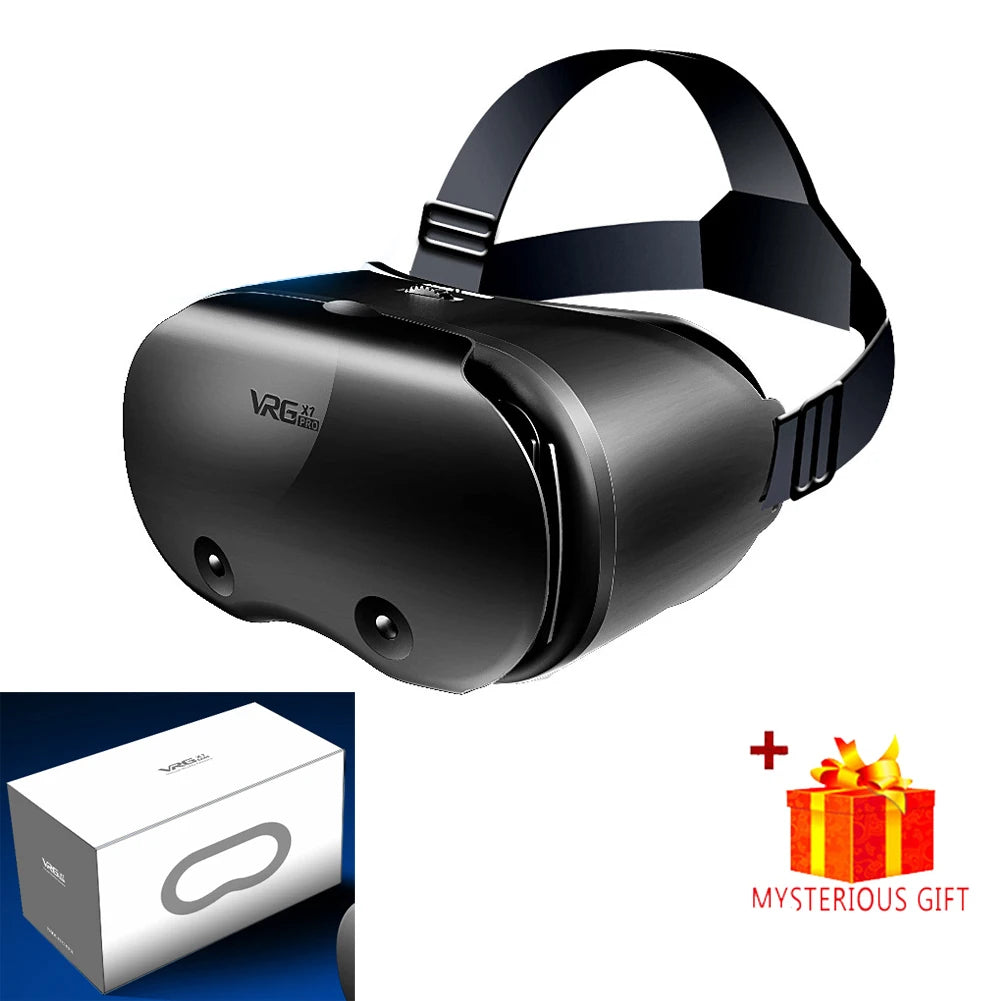 3D Virtual Reality VR Brille für iPhone Android Smartphone Handy Helm Headset mit echten Linsen Goggles Geräte