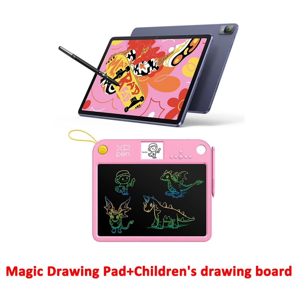 XPPen Magic Drawing Pad 12,2 Zoll Tablet Android 8GB/256GB 8000mAh mit X3 Pro Slim Stylus 16K Druckstufen Zeichentablett