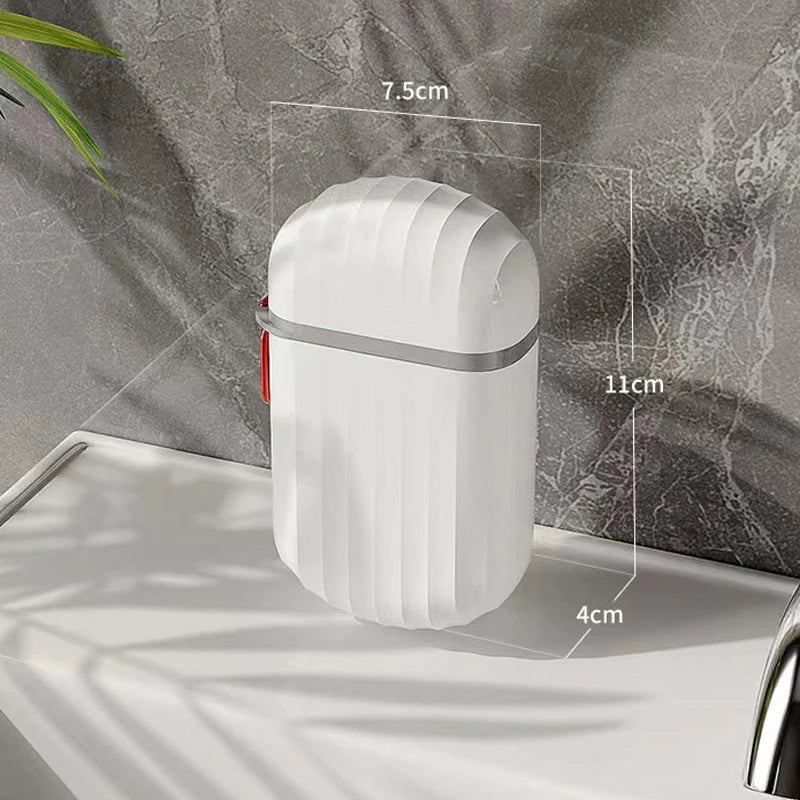Tragbare Seifenschalen Versiegelte Aufbewahrungsbox Wasserdicht Reise Zuhause Badezimmer Seifenbox Seifenschale Outdoor Seifenbehälter Organizer
