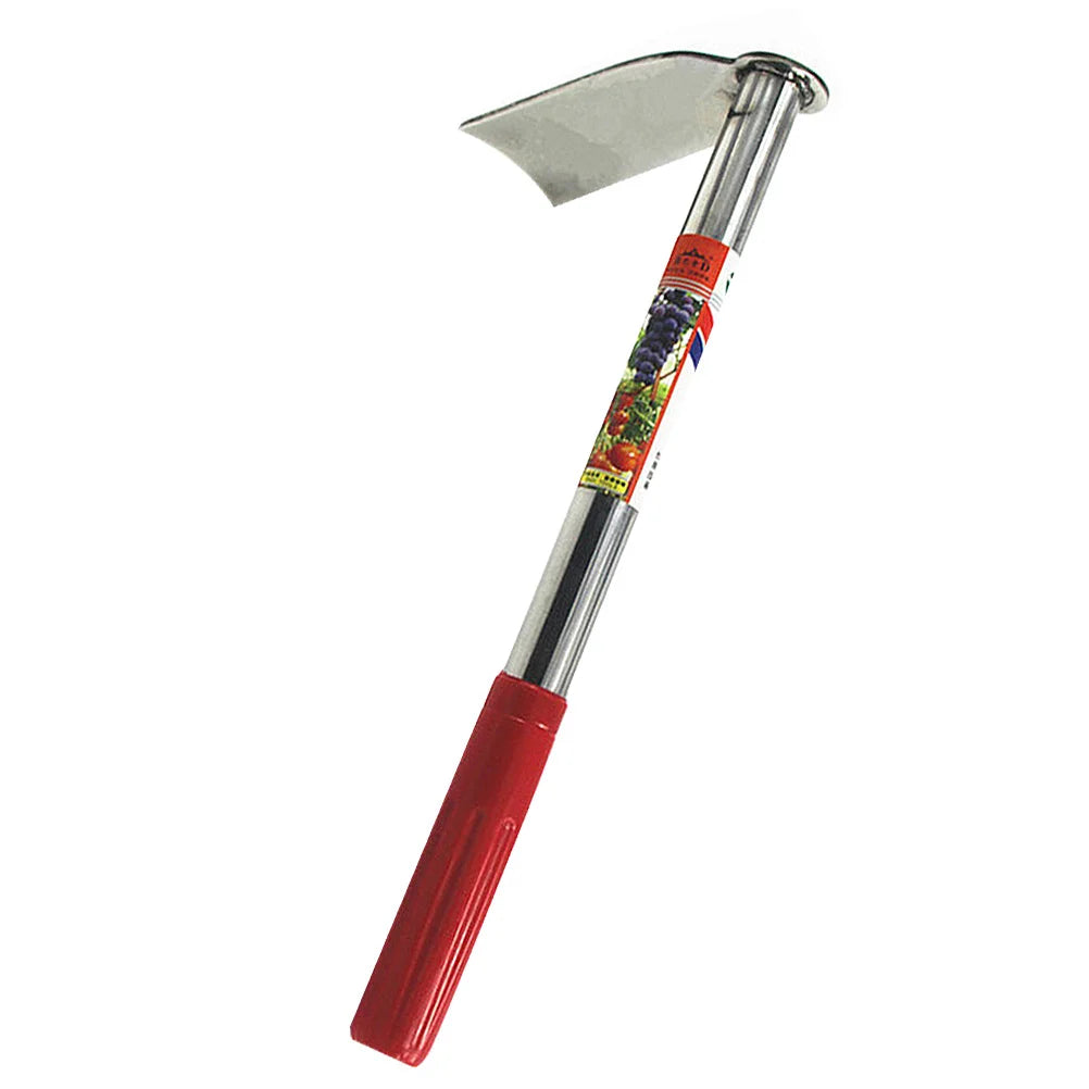 Stainless Steel Hand Hoe Lightweight Metal Garden Tool For Weeding Planting Digging Small Steel Hoe Garden Accessories