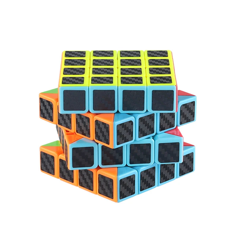 Carbon Fiber Professor's Cube Starry Cube 3X3 4X4 5x5 Speed Puzzle Kinderspielzeug Anti-Stress-Spielzeug für Kinder Geschenke