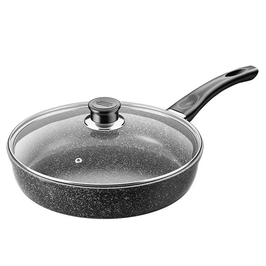 Mafestone Household Skillet Low-Smoke Pancake Pan Flat Steak Pan Universal Stovetop Non-Stick Pan