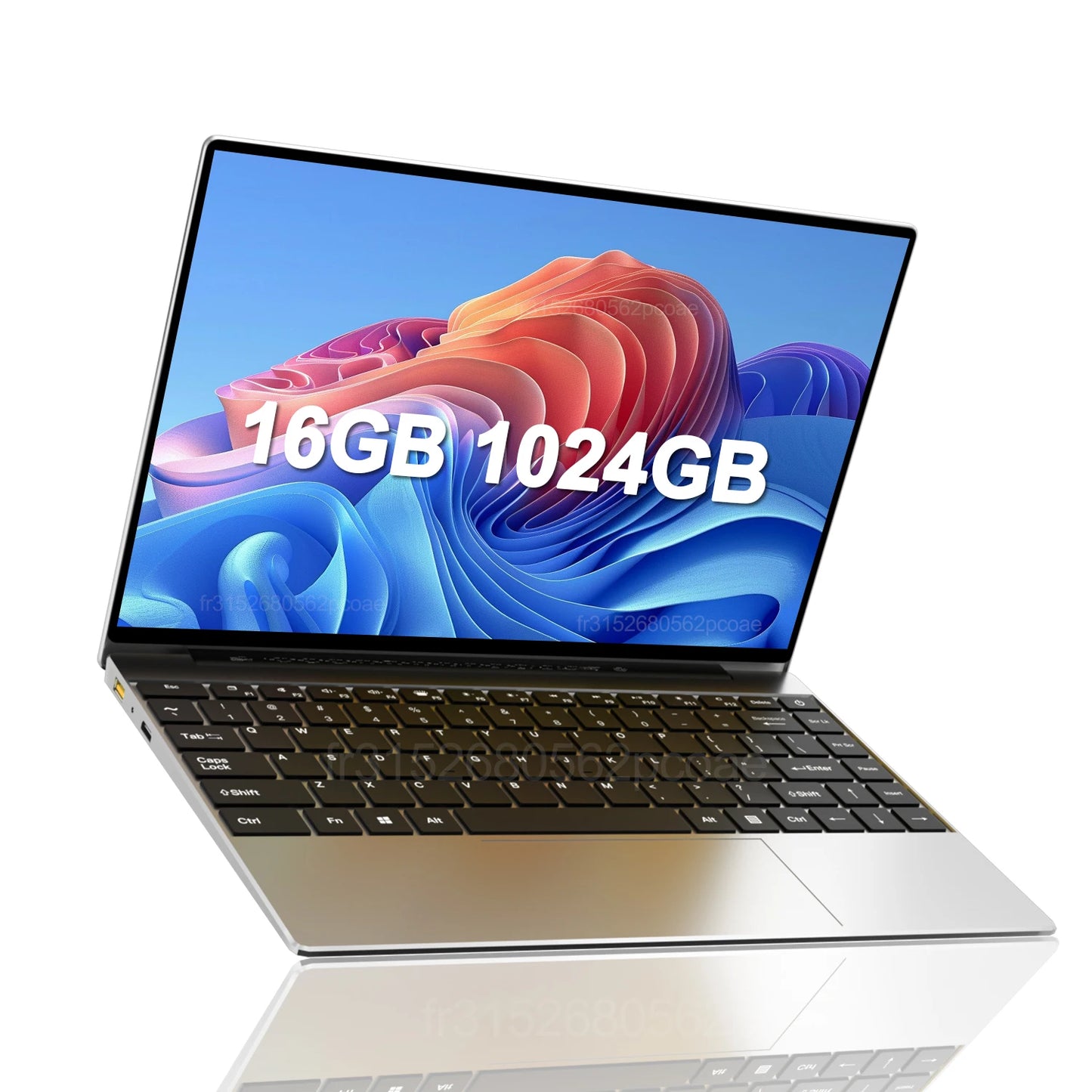 LENO 14.1"Laptop 16GB RAM 2TB SSD Windows 11 Intel N3700 Ultra Slim Notebook Gamer 1920*1080 Display Office Study Computer PC