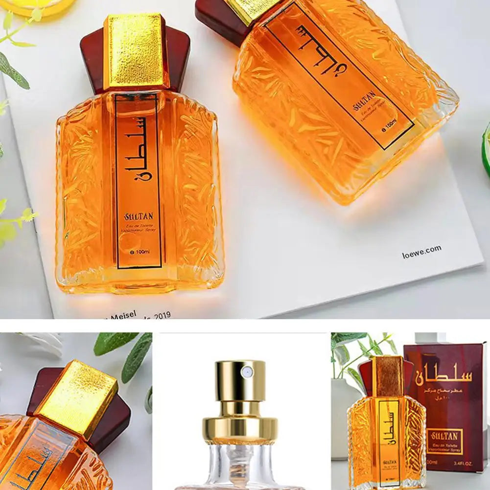 100ml Luxuriöses Arabisches Parfüm für Männer und Frauen Langanhaltender, Starker Duft Original Oud Duftspray Elegantes Kölnischwasser Geschenk