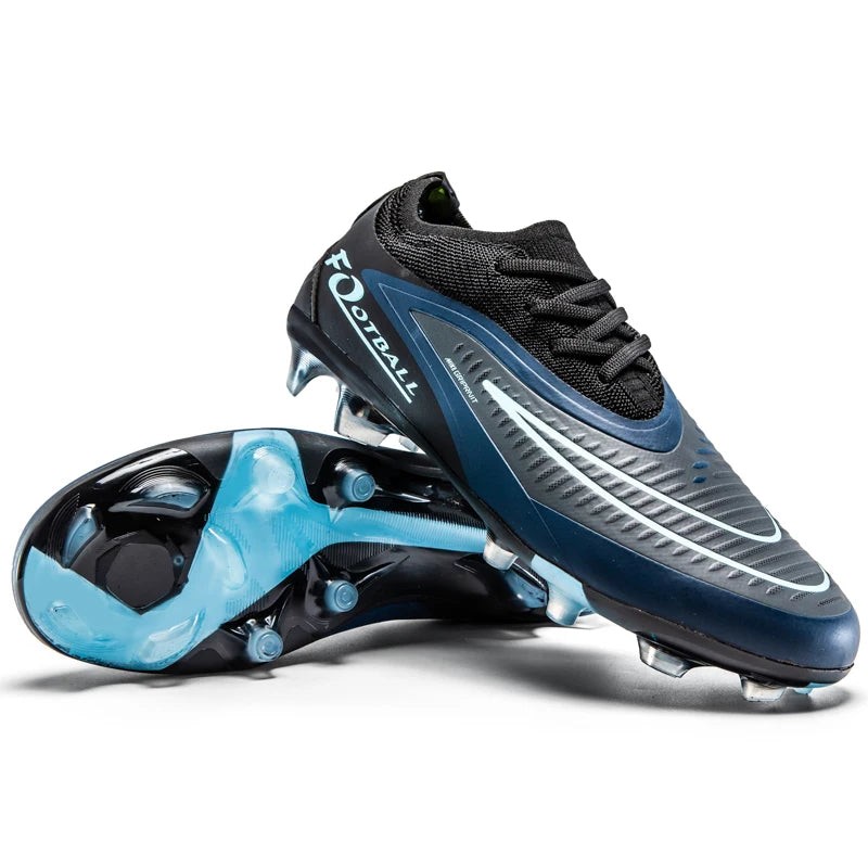 H08-1 Professionelle Herren-Fußballschuhe Training Rutschfeste Stollenschuhe TF/FG Fußballschuhe Chuteira Campo für Männer 35-45